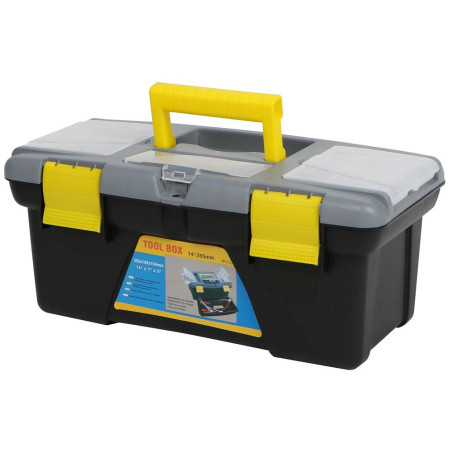 MJ03 PLASTIC TOOL BOX 14"