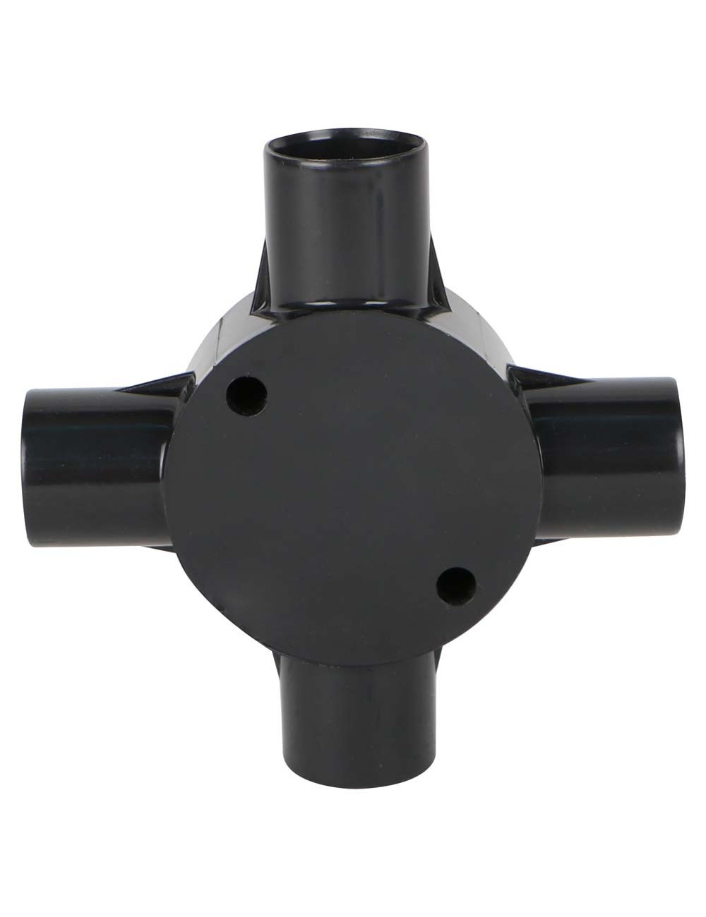 BLACK ROUND ELECTRIC BOX 1"x 4 YRD