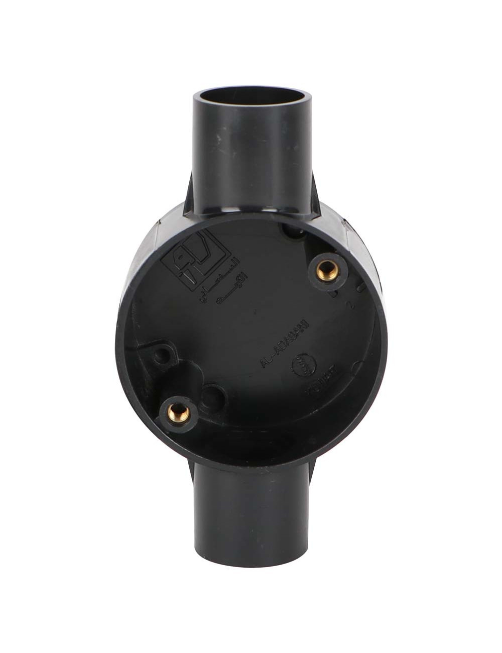 BLACK ROUND ELECTRIC BOX 1"x 2 YRD