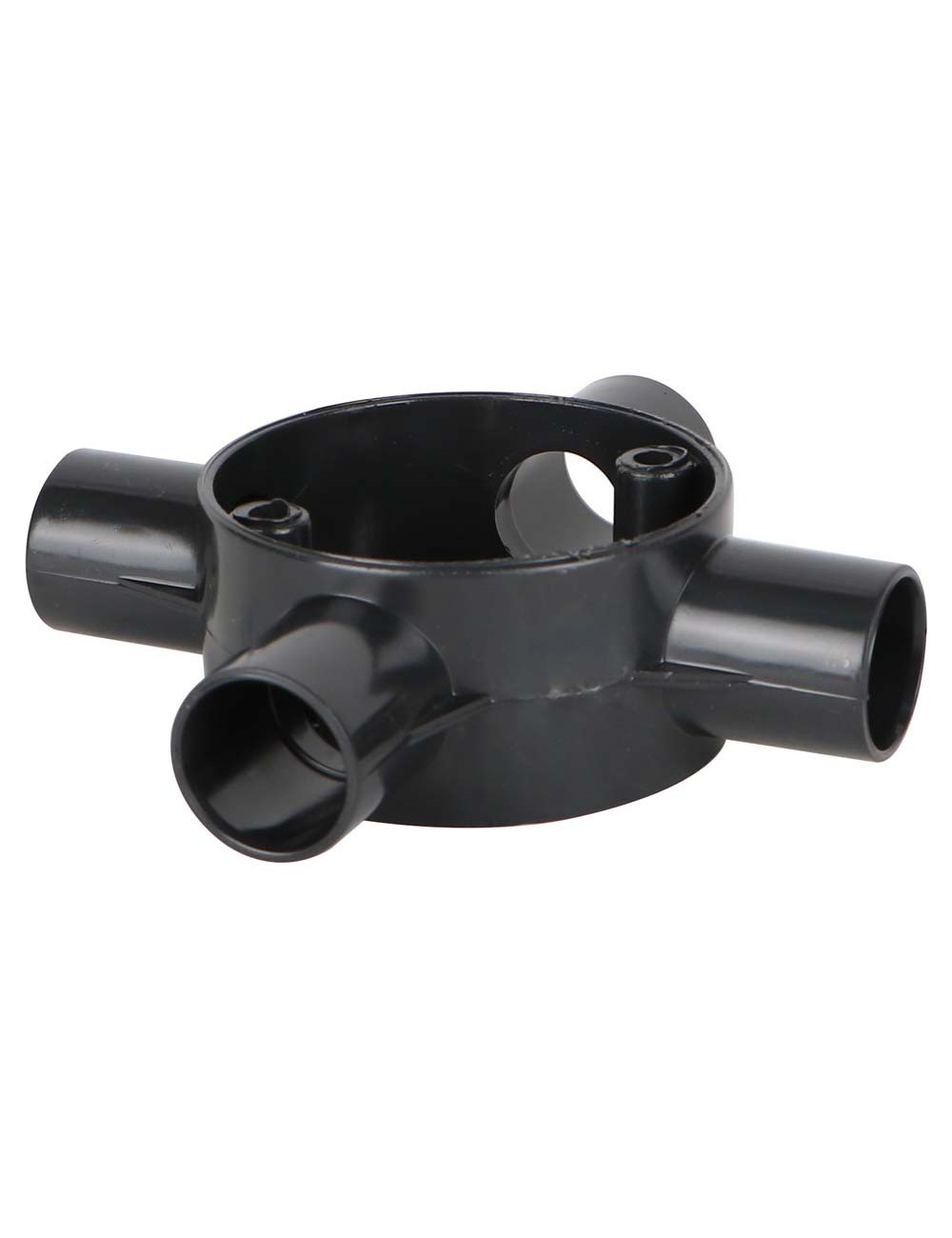 بوكس مدور كهرباءاسود3/4"×4 واي K كويتي