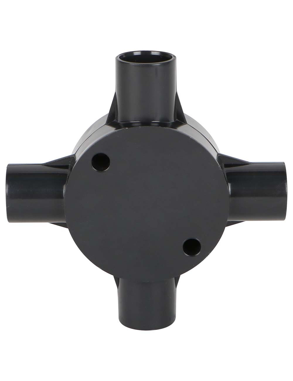 بوكس مدور كهرباءاسود3/4"×4 واي K كويتي