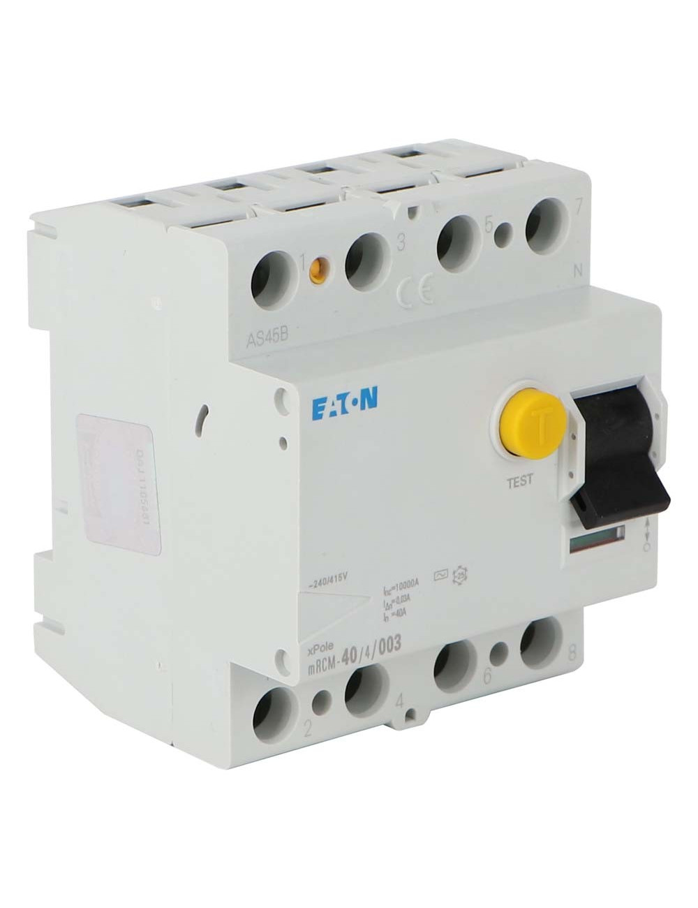 EARTH LEAKAGE CIRCUIT BREAKER RCCB 40A/4P/003 (300MA)
