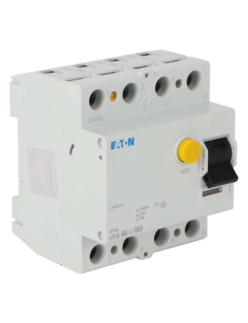 EARTH LEAKAGE CIRCUIT BREAKER RCCB 40A/4P/003 (300MA)