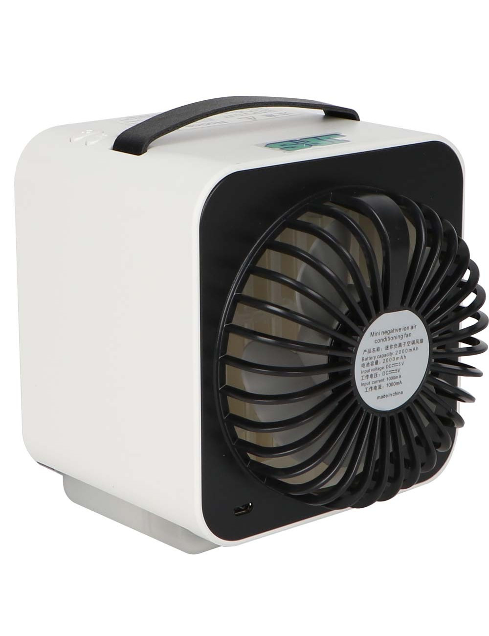 18650 PORTABLE CORDLESS COOLER WITH NEGATIVE ION FILLTER