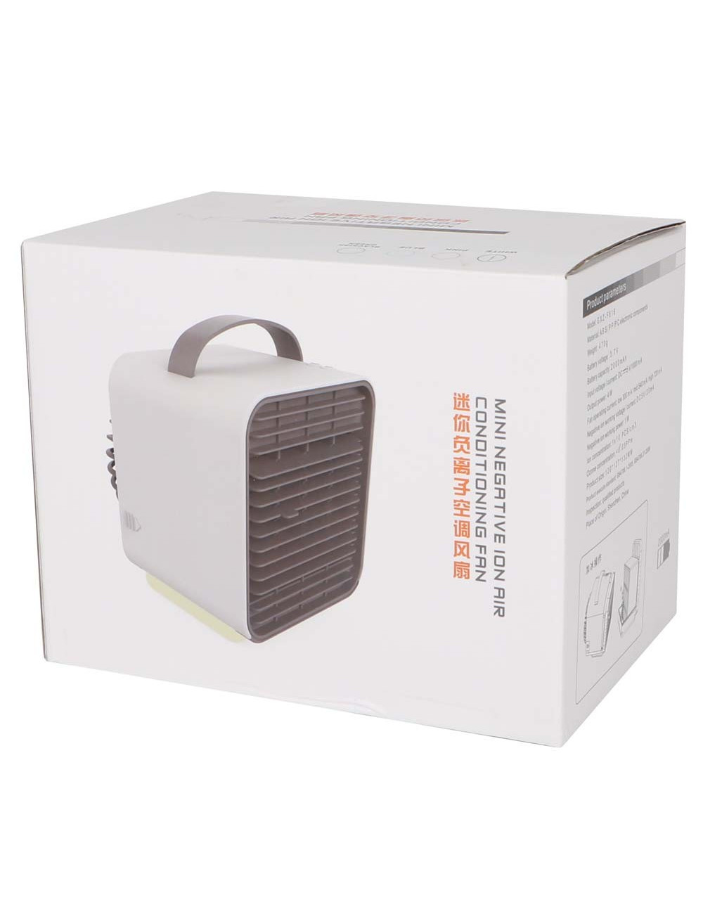 18650 PORTABLE CORDLESS COOLER WITH NEGATIVE ION FILLTER