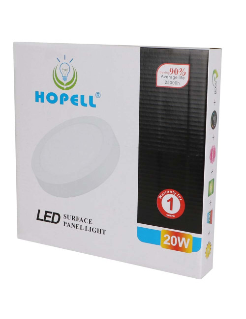 HOPELL LED SARFACE LIGHT 20W 8"