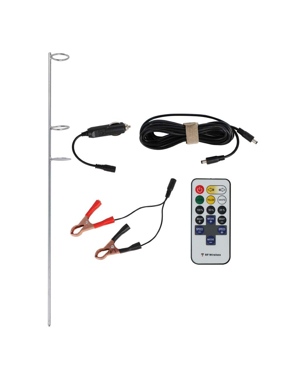 FR-016 LED COB LIGHT KIT WITH STAND WHITE AND YELLOW