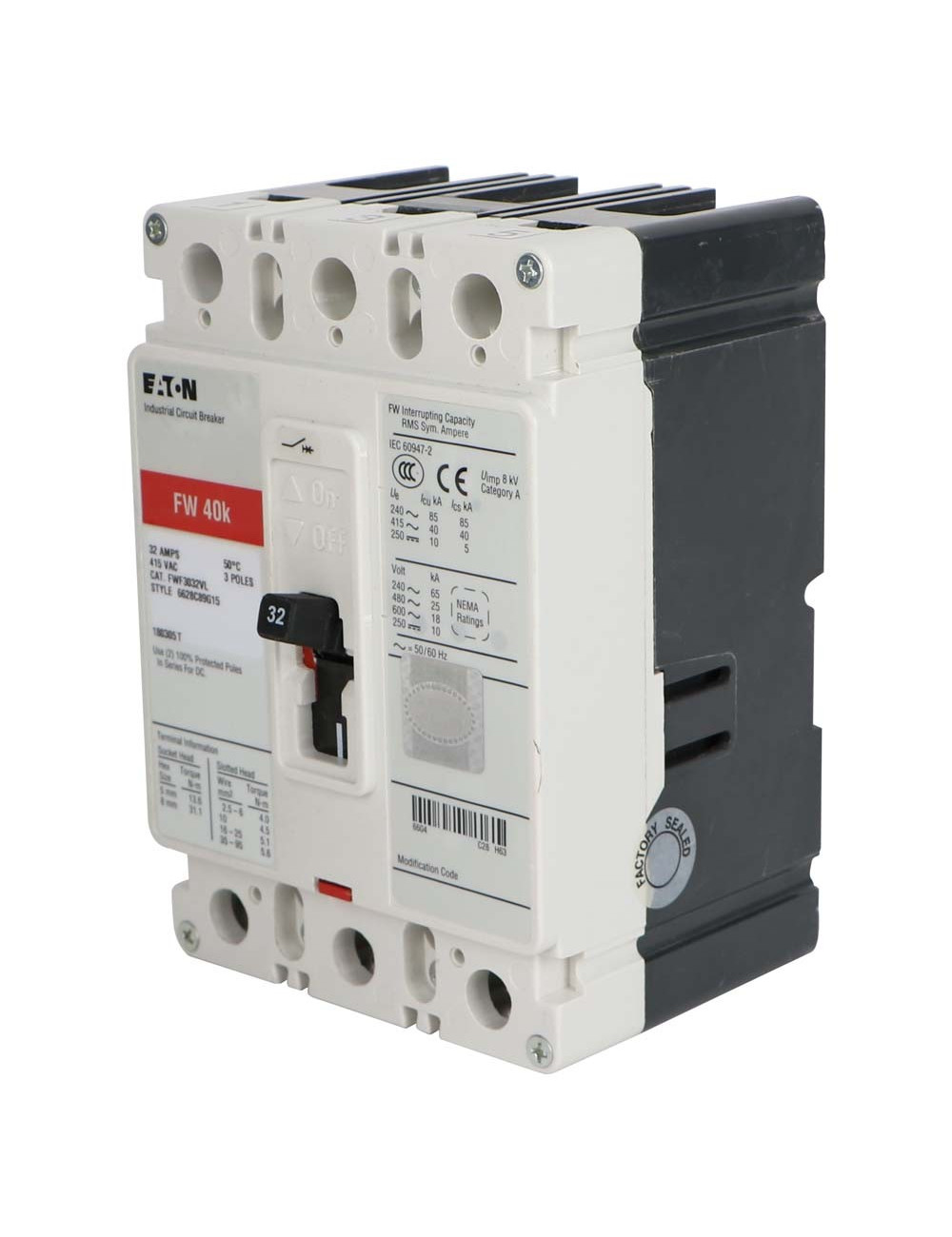 FWF 40AMP MCB (MINIATURE CIRCUIT BREAKER)