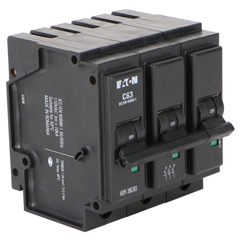 JASSAR TP 63AMP MCB (MINIATURE CIRCUIT BREAKER)