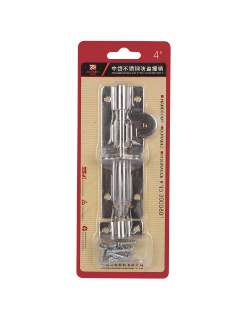 3000801"4 بلوط مزلاج استانلستيل CHN