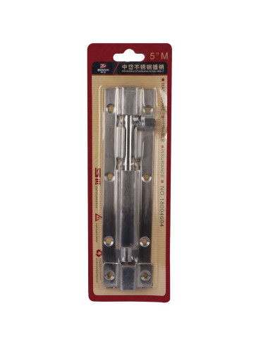 TOWER BOLT STAINLESS STEEL 5"
