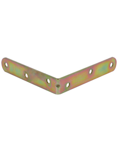 CORNER BRACKET YELLOW ROUND CORNER 100 x 100 x 19 x 2 MM