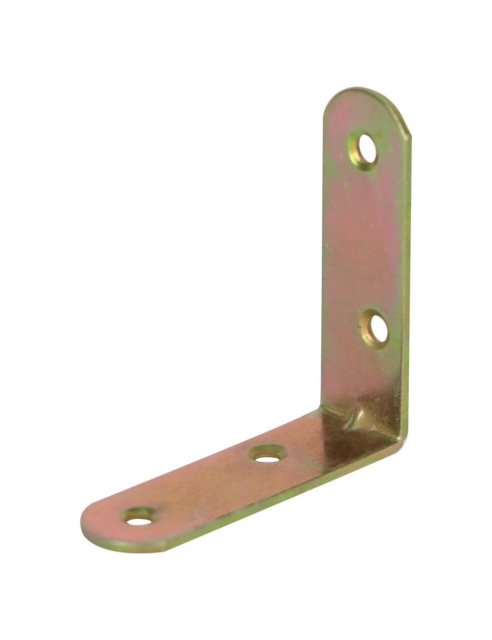 CORNER BRACKET YELLOW ROUND CORNER 60 x 60 x 19 x 2 MM