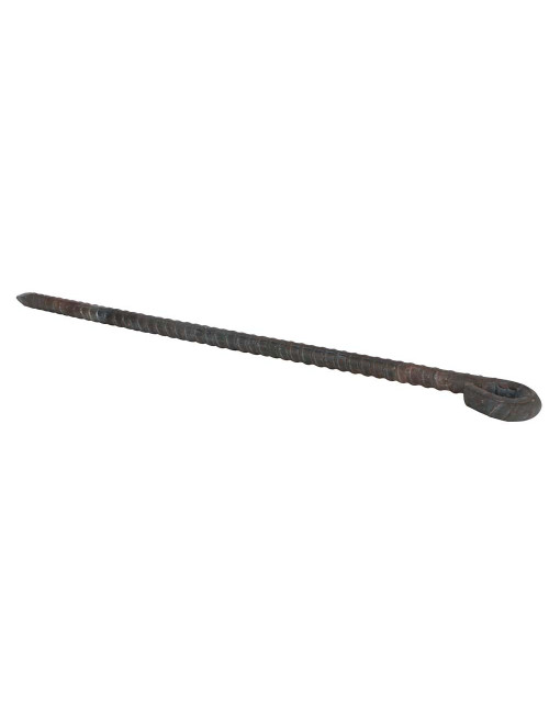 IRON ROD WITH CURVE 16 MM x 50 CM