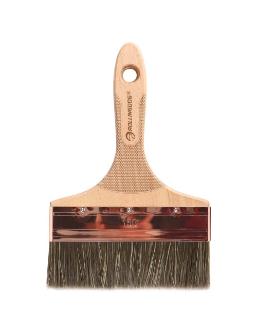 JAS 10390 PAINT BRUSH WITH WOODEN HANDLE 150 MM