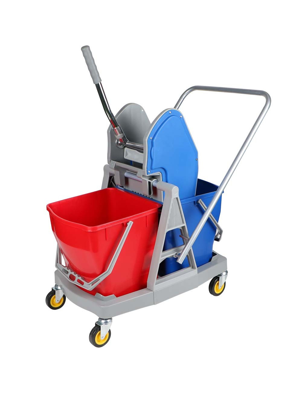 B-045 DOWN PRESS DOUBLE MOP TROLLEY 60 LTR
