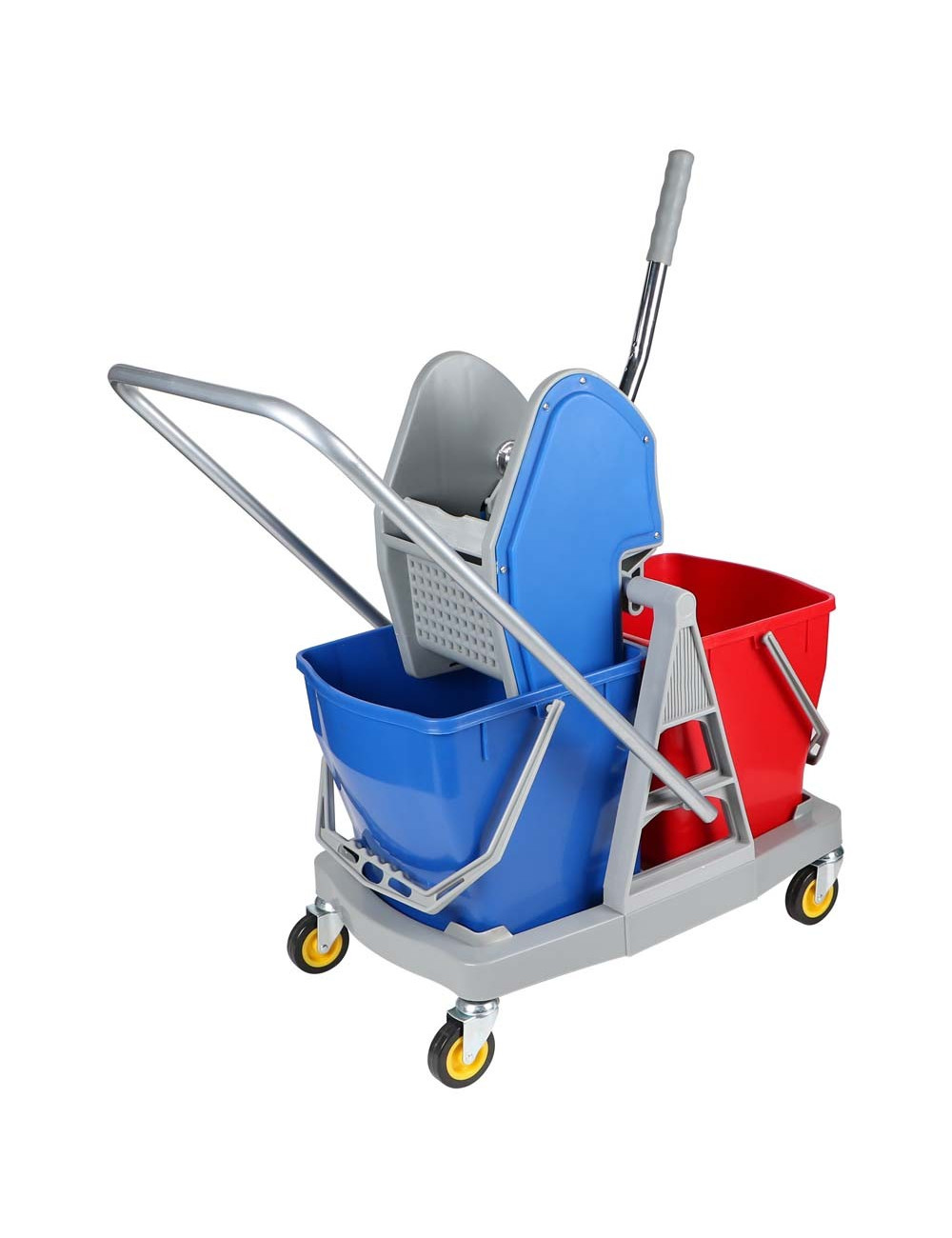 B-045 DOWN PRESS DOUBLE MOP TROLLEY 60 LTR
