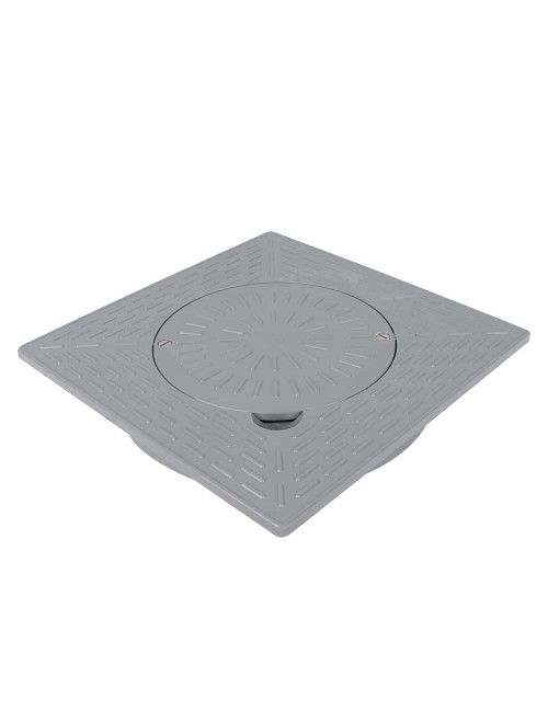 مصفاة باب 4"×6" عدساني رمادي كويتي