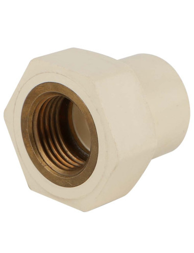 ADASANI PVC FEMALE BRASS THREADED ADAPTOR 1/2"