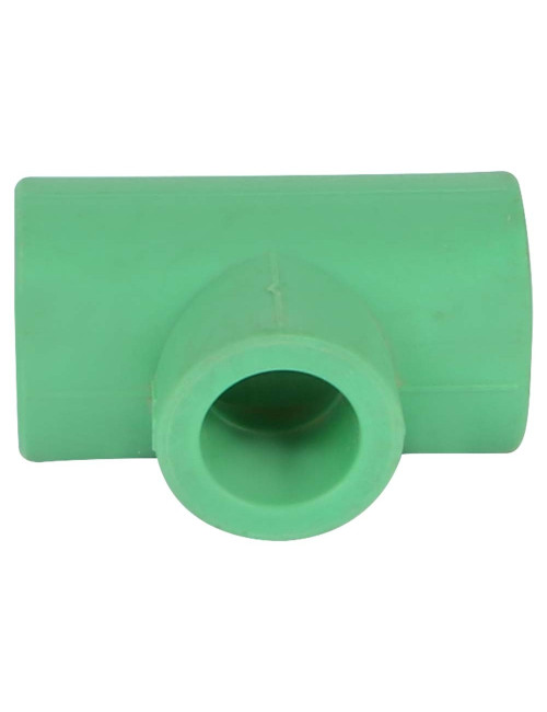 PVC ADOPTER TEE GREEN 3/4" x 1/2"