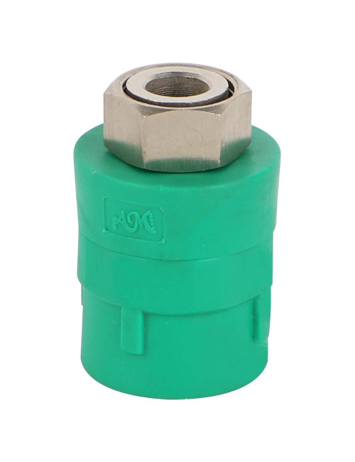 ادبتر "3/4×"1/2 مع وصلة نربيش اخضر لحيم