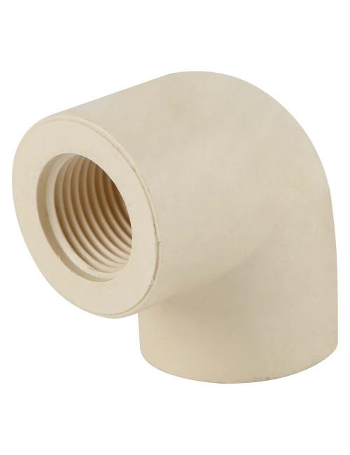 PVC THREADED ELBOW 3/4" x 1/2"