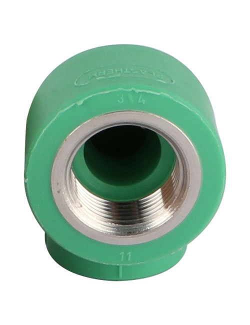 PPR FEMALE THREADED ELBOW 3/4"