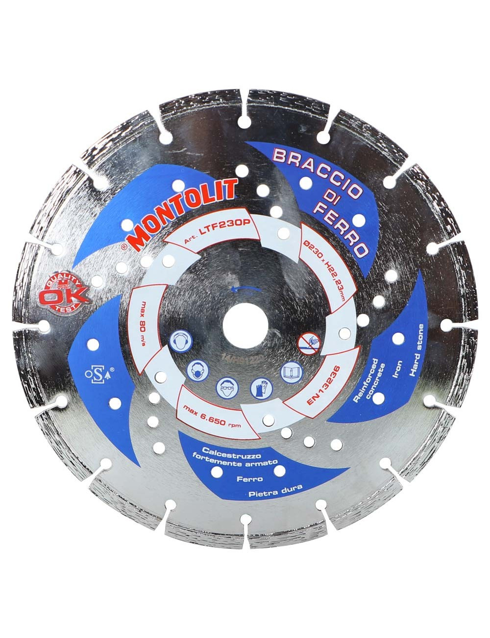 LTF230P LASERMONT BLADE-CONCRETE/GRANITE/STONE