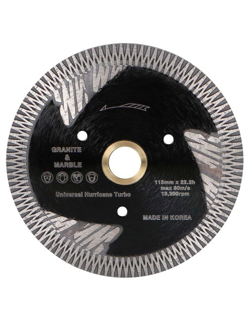 H.Dاسطوانة جرانيت ورخام 4.5" اسود