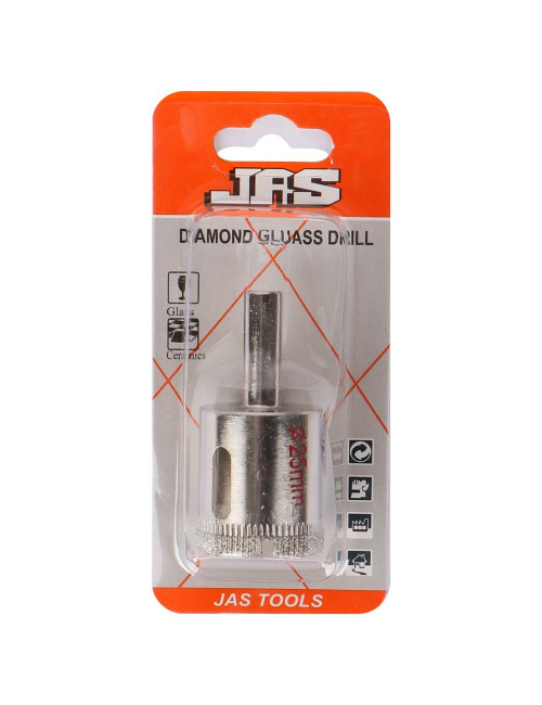 DIAMOND GLASS HOLESAW 26 MM