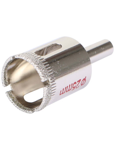 DIAMOND GLASS HOLESAW 25 MM