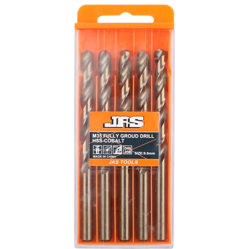 M35 HSS COBALT DRILL BIT 9 MM