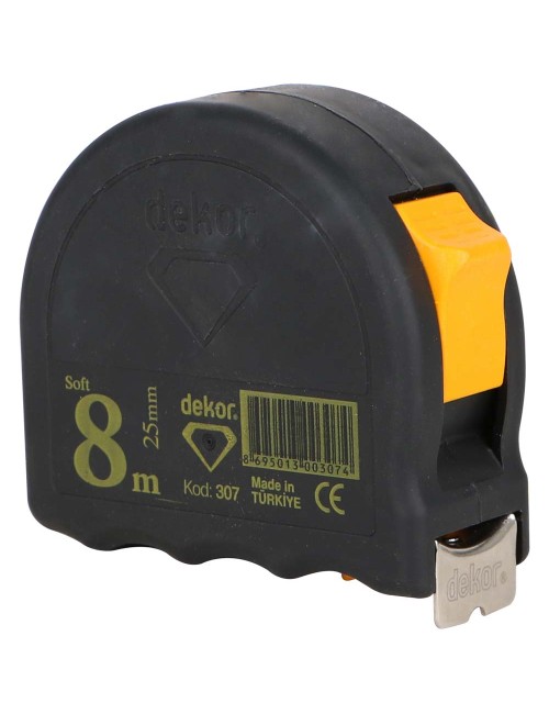 307 PLASTIC MEASURING TAPE 25 MM x 8 MTR