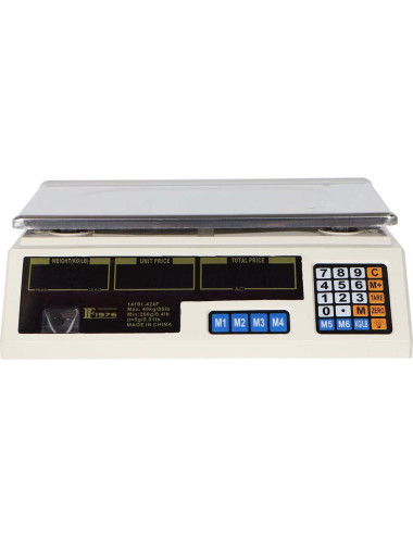 DH-209 ELECTRONIC PRICE SCALE 40 KG / 5 GRAMS