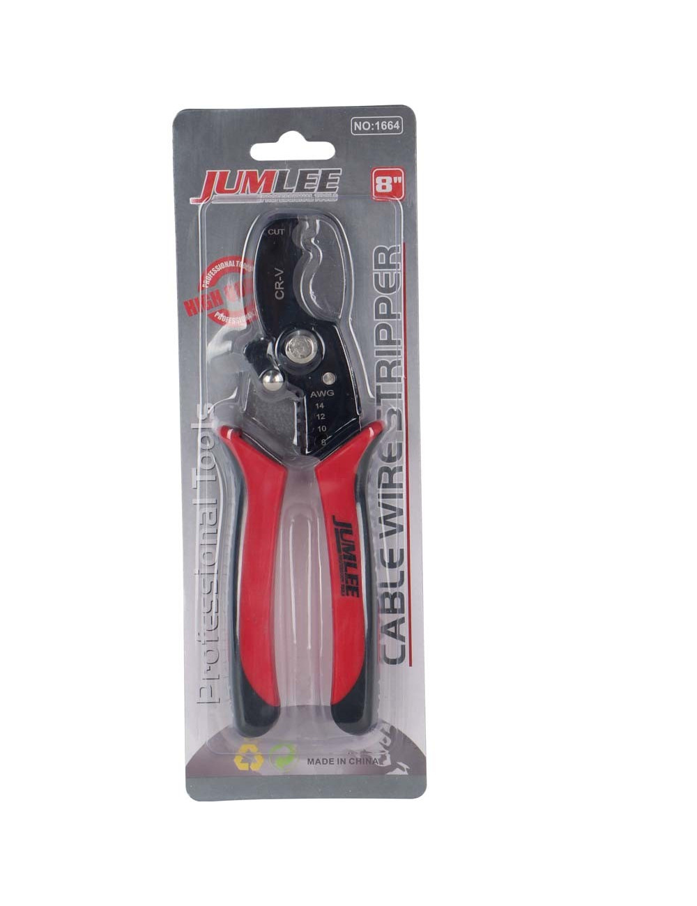 JUMLEE 1664 مقص كيبل عادي+مردج "8