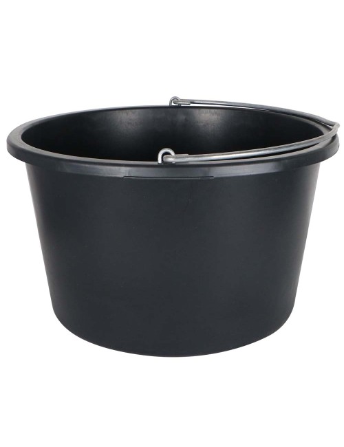 26942 PLASTIC MORTAR BOX ROUND WITH HANDLE 40 LTR