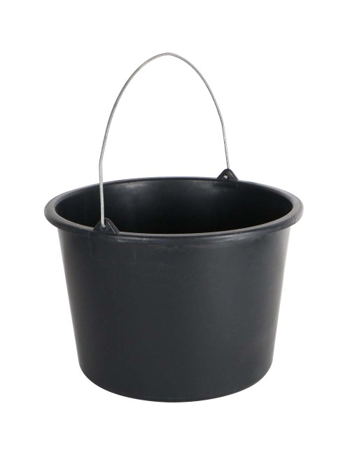 26812 BUILDERS PLASTIC BUCKET WITH HANDLE 12 LTR