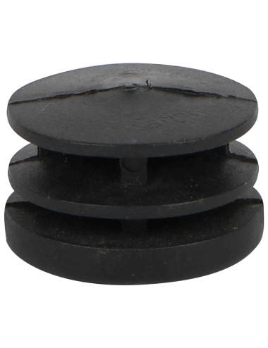 ROUND PLASTIC INSERT TUBE BLACK 32 MM