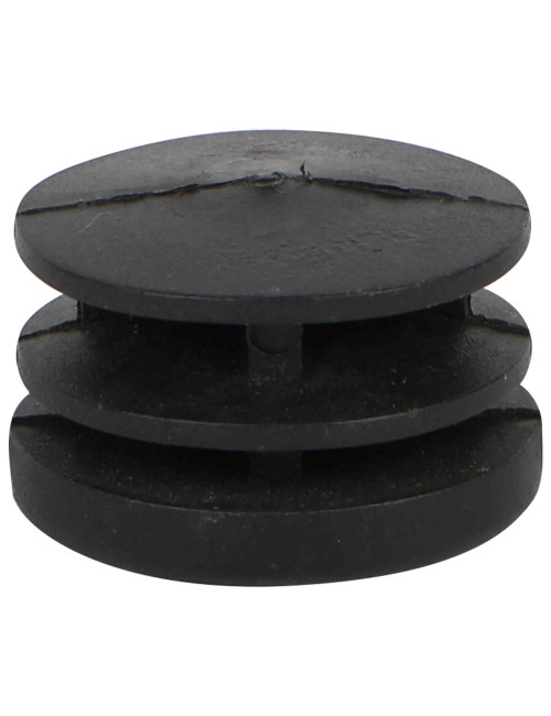 ROUND PLASTIC INSERT TUBE BLACK 32 MM