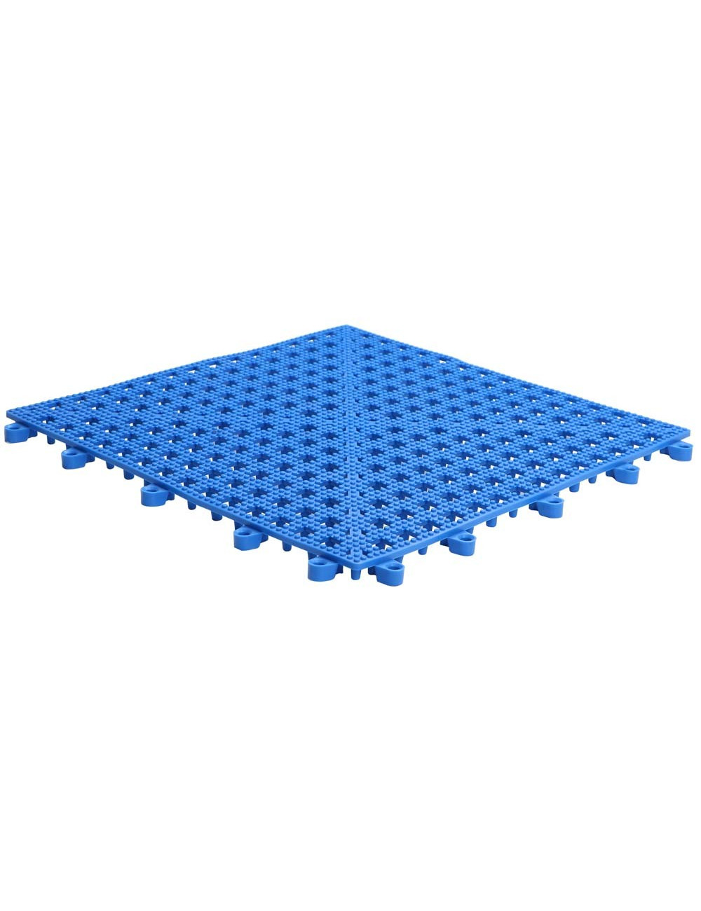 ارضيات بلاستيك 30 × 30 × 13ملى ازرق