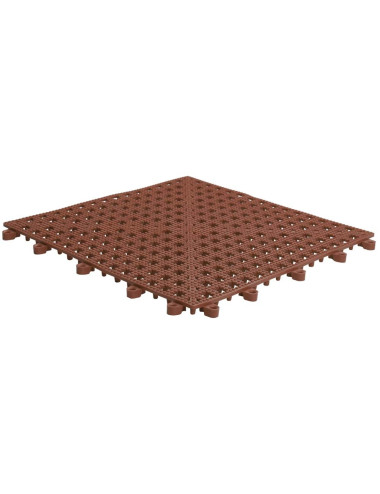 RL001 ANTI SLIPPERY MAT BROWN 30 x 30CM x 13MM