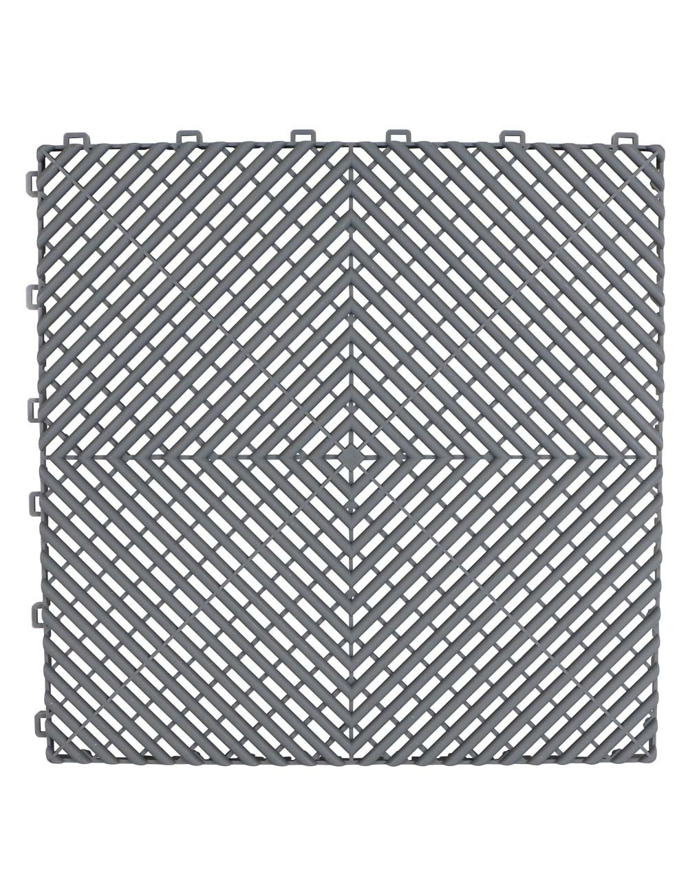 ارضيات بلاستيك 40 × 40 × 18 ملي رمادي CHN