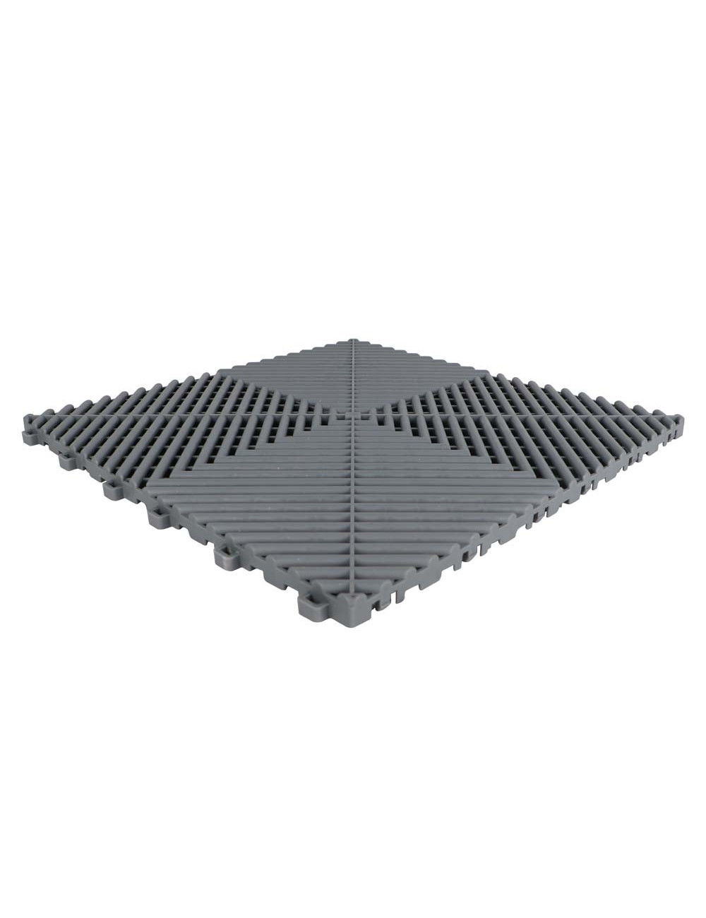 ارضيات بلاستيك 40 × 40 × 18 ملي رمادي CHN