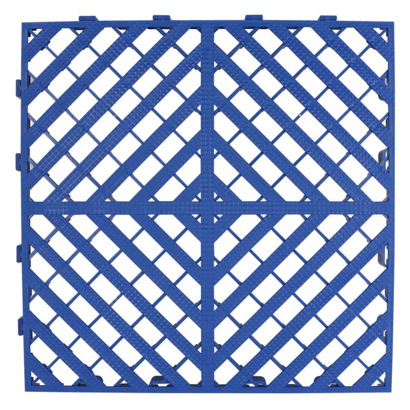 ارضيات بلاستيك 40 × 40 × 29 ملي ازرق CHN