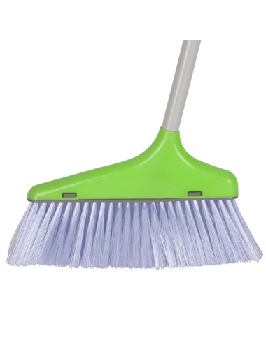 J11368 DUSTPAN & BROOM SET WITH ALUMUNIUM HANDLE