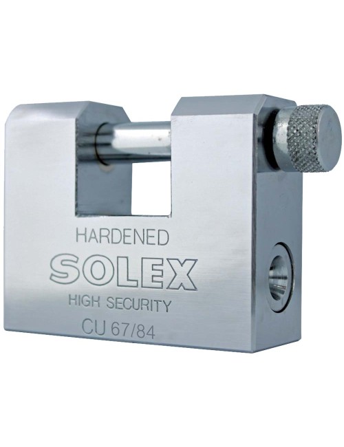 SOLEX CU67/84 H.D قفل محل كروم تايلاندي