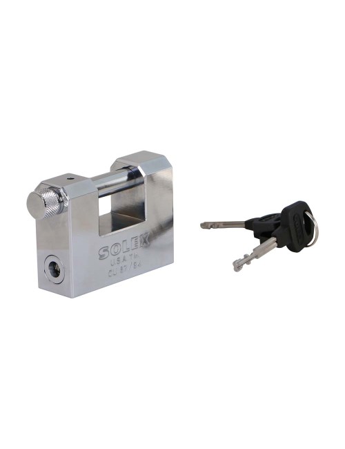 SOLEX CU67/84 H.D قفل محل كروم تايلاندي