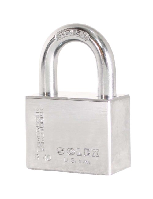 NO.R40CR CHROME PADLOCK 40 MM H.D.