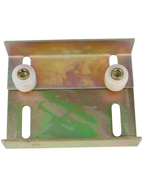 DOOR RUNNER GUIDE ROLLERS 174 x 56 MM W/ 4 ROLLERS