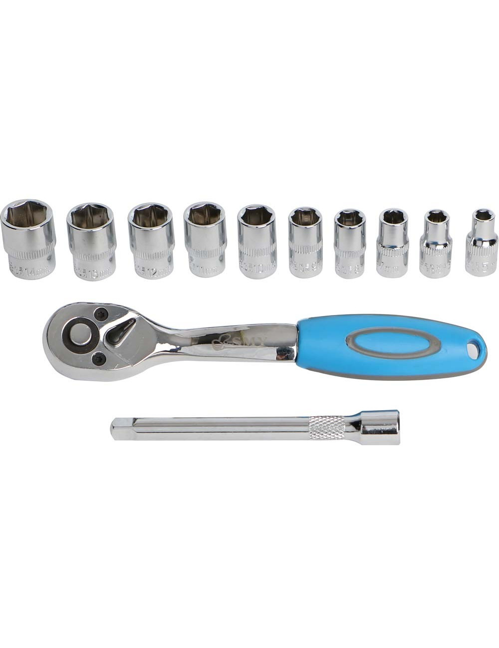 SMY SOCKET WRENCH 1/4" 12 PCS/SET